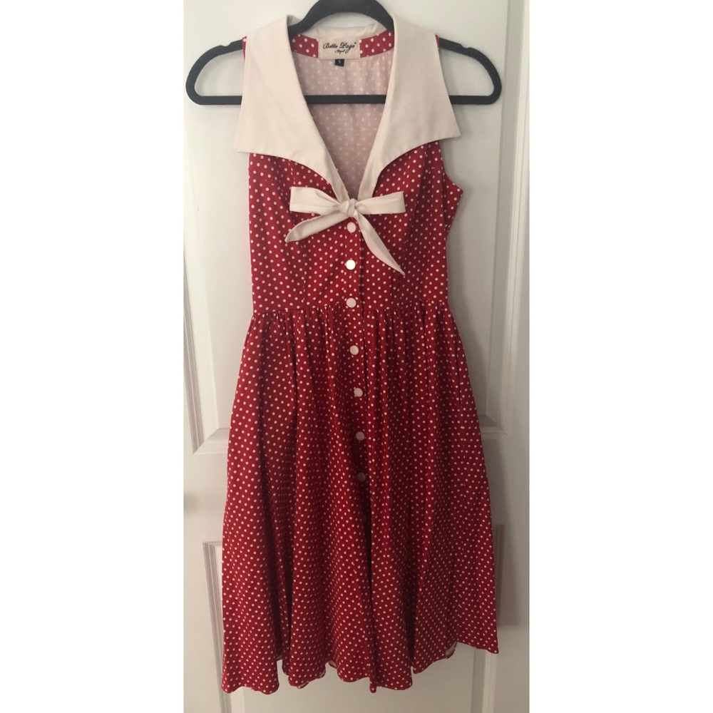 BETTY PAIGE POLKA DOT DRESS